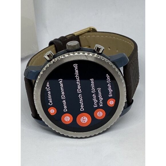 Fossil Gen 3 Authentic Genuine Smart Watch Custom Band FTW4004 DC723 - Picture 7 of 12